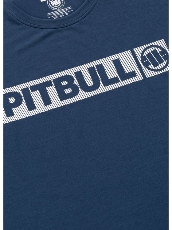 PITBULL PITBULL Koszulka techniczna Casual Sport HILLTOP Niebieski Regular Fit