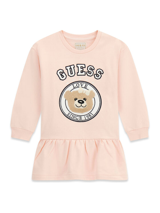 Guess Guess Pulóver K6YK02 K3831 Világos rózsaszín Regular Fit