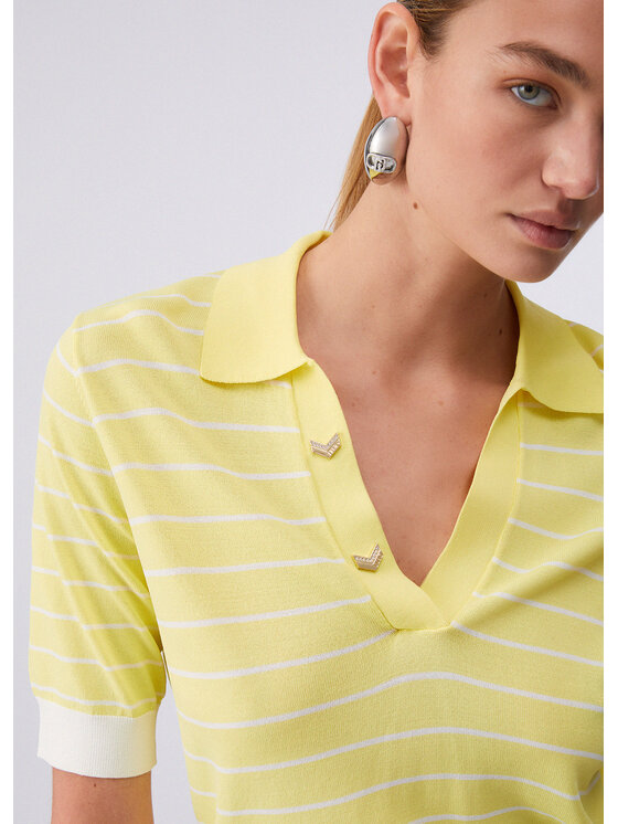 Liu Jo Liu Jo Maglione TA6215MS55NC3892 Giallo Regular Fit