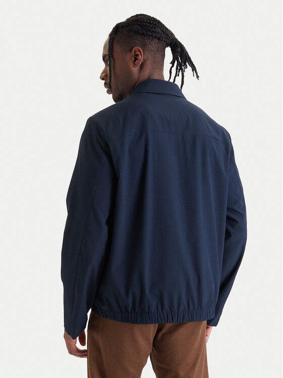 Calvin Klein Calvin Klein Μπουφάν μεταβατικό LV04LF424G Σκούρο μπλε Regular Fit