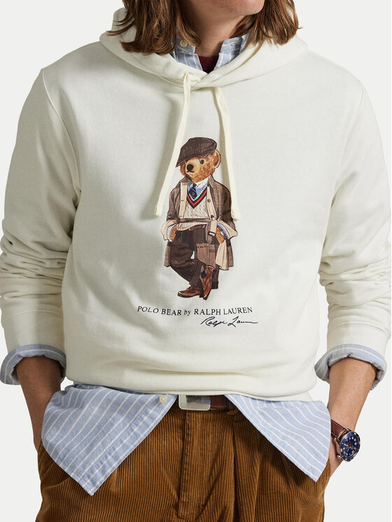 Polo Ralph Lauren Polo Ralph Lauren Felpa 710980306001 Écru Regular Fit