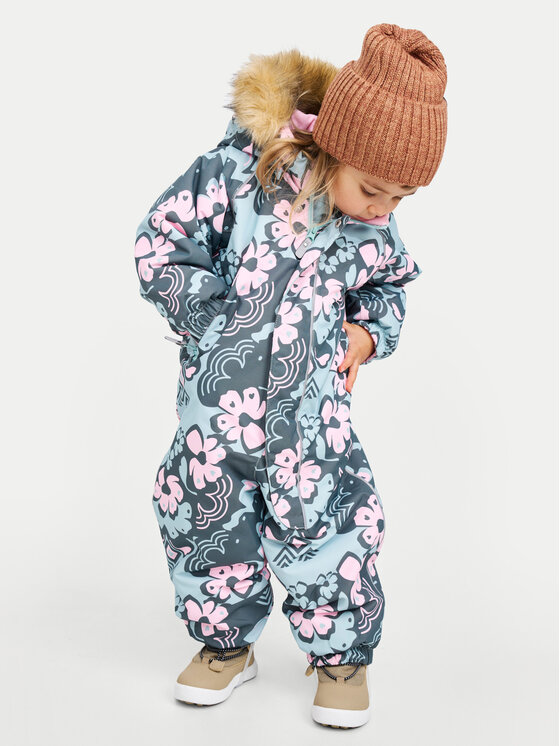 Reima Reima Overall de iarnă Lappi 5100129C Verde Regular Fit