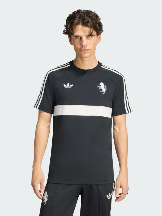 adidas adidas Koszulka techniczna 171452 Czarny Slim Fit