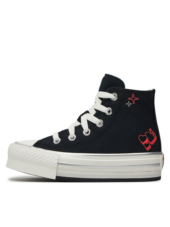 Converse Converse Sneakers aus Stoff Chuck Taylor All Star Eva Lift A09122C Schwarz
