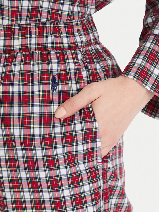 Polo Ralph Lauren Polo Ralph Lauren Pizsama 4P0429 Bordó Relaxed Fit