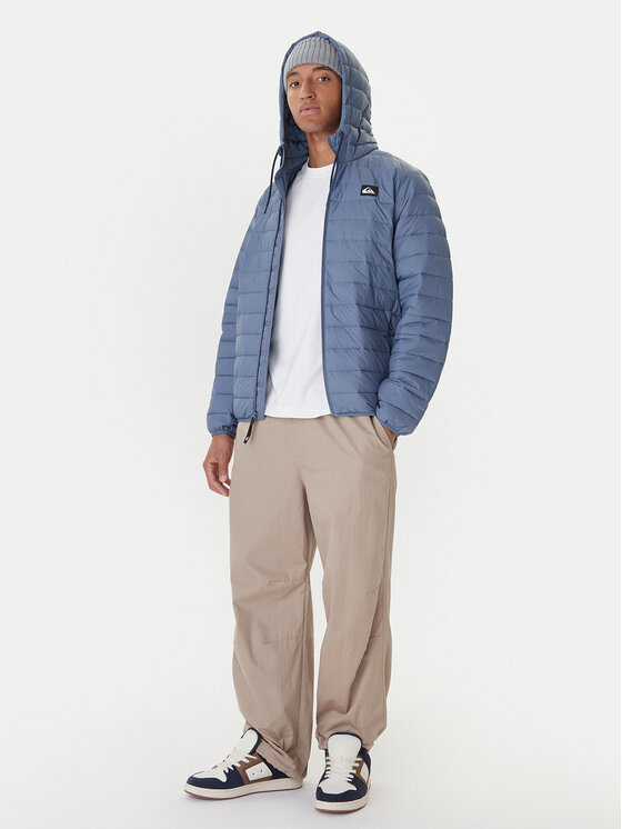 Quiksilver Quiksilver Kurtka przejściowa Scaly Hood EQYJK04189 Niebieski Regular Fit