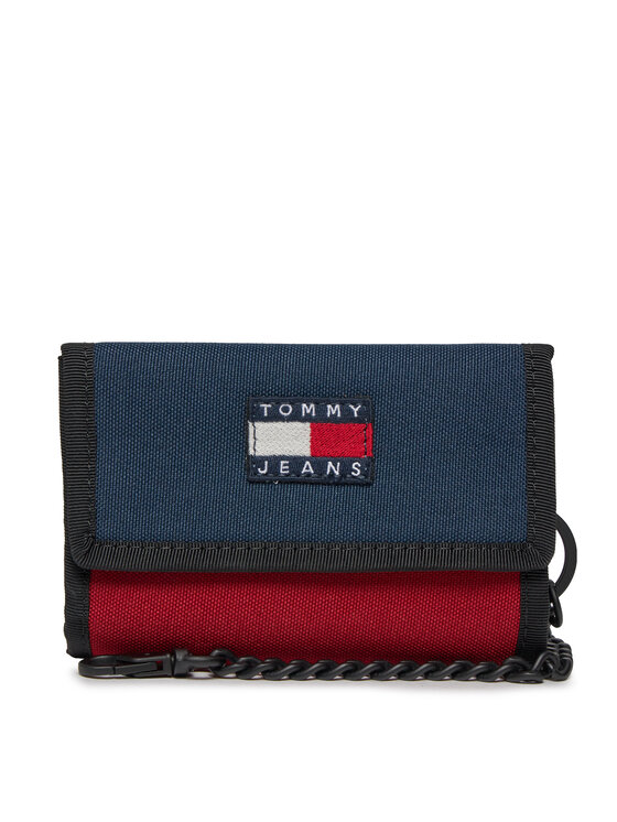 Tommy Jeans Große Herren Geldbörse Tjm Heritage Nylon Trifold  