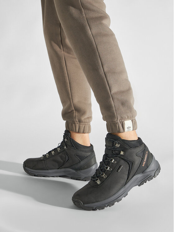 Merrell Merrell Trekking čevlji Erie Mis Ltr Wp J500151 Črna