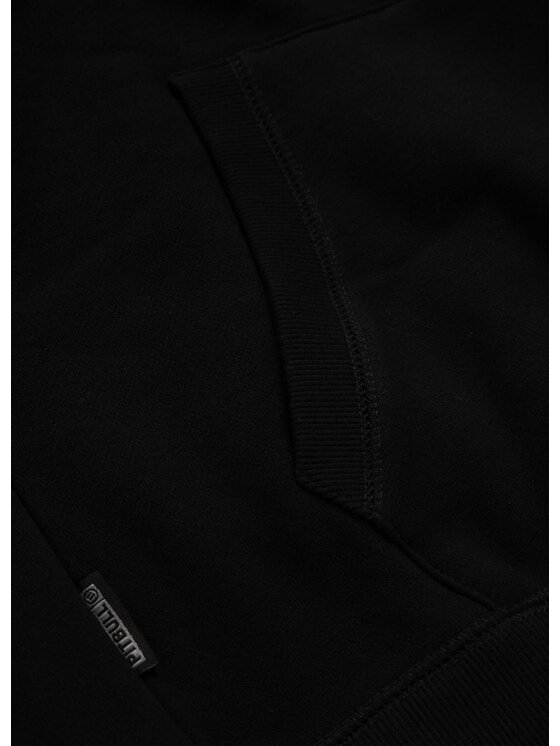 PITBULL PITBULL Bluza BJJ FIGHT DVSN Czarny Regular Fit