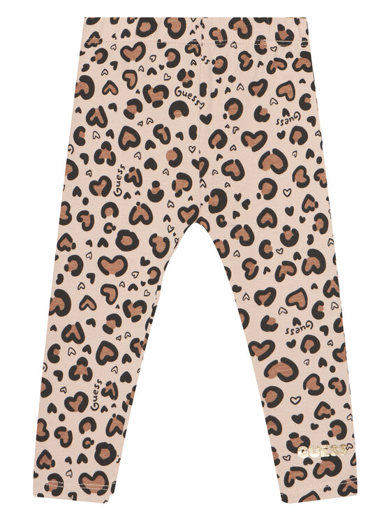 Guess Guess Komplet bluzka i legginsy A5BG02 J1314 Czerwony Regular Fit