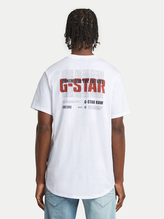 G-Star Raw G-Star Raw Póló Lash Back D26043-C372 Zöld Relaxed Fit