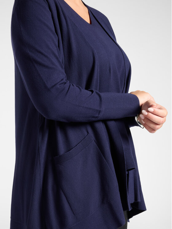 Elena Mirò Elena Mirò Sweter M009Z000768N0H4 Niebieski Over Fit