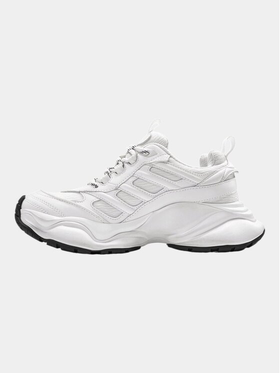 MADE BY SOCIETY MADE BY SOCIETY Sneakersy MBS 02 WHITE M - I15965 Biały