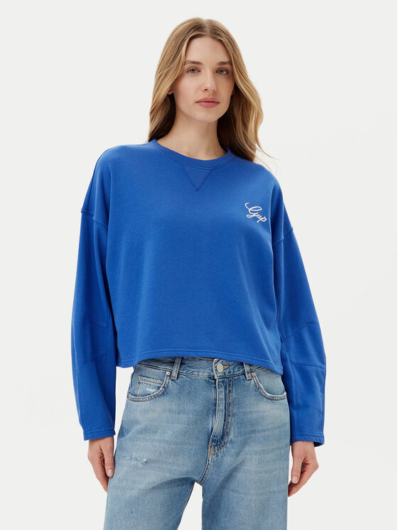 Gap Gap Bluză 767368-02b Albastru Oversize