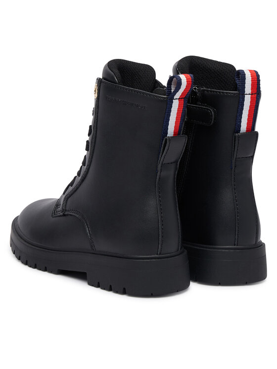 Tommy Hilfiger Tommy Hilfiger Trzewiki T3A5-35157-1355 M Czarny