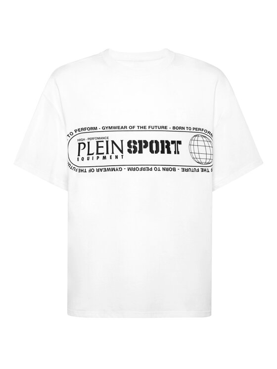 Plein Sport Plein Sport T-shirt 28493 Bianco Regular Fit