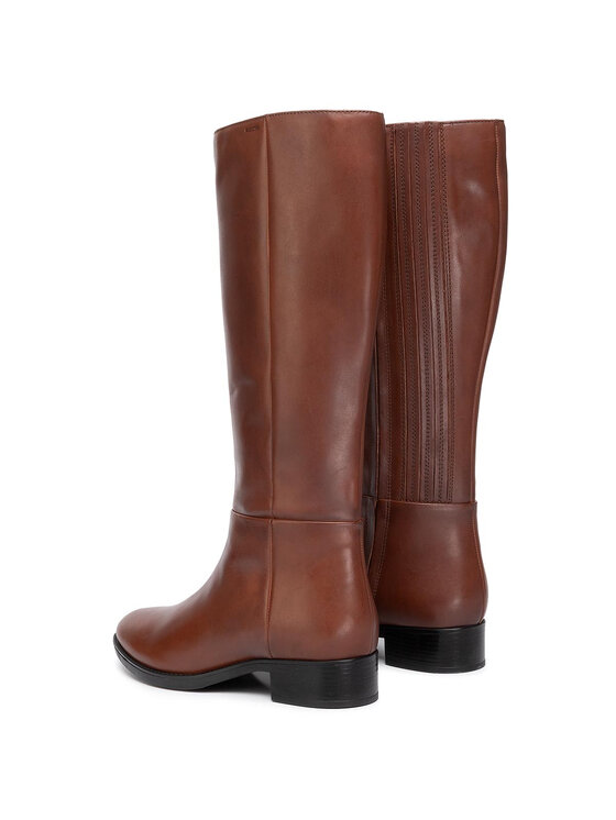 Geox Geox Oficerki D Felicity D D84G1D 00043 C0013 Brązowy