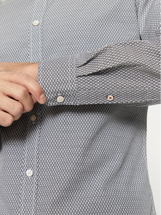 Jack&Jones Jack&Jones Camicia Matheo 12261090 Grigio Slim Fit