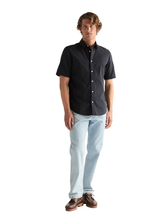 Wrangler Wrangler Koszula SS SHIRT Granatowy Regular Fit