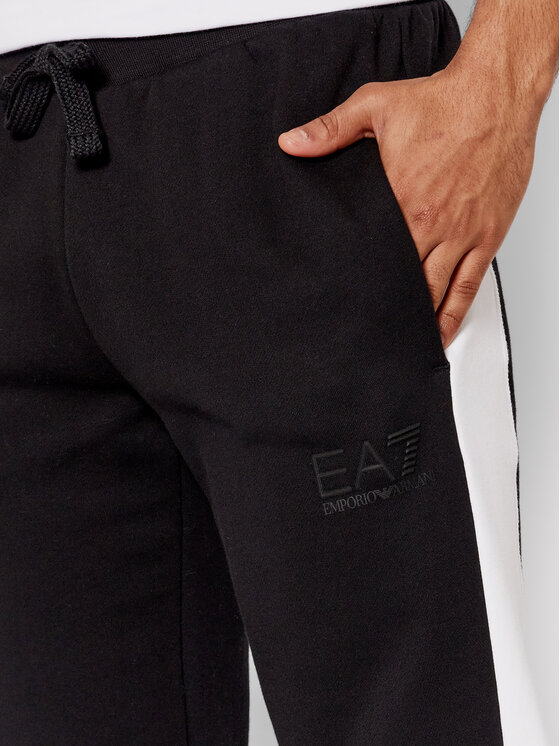 EA7 Emporio Armani EA7 Emporio Armani Sportinis kostiumas 6HPV89 PJ07Z 1200 Juoda Regular Fit