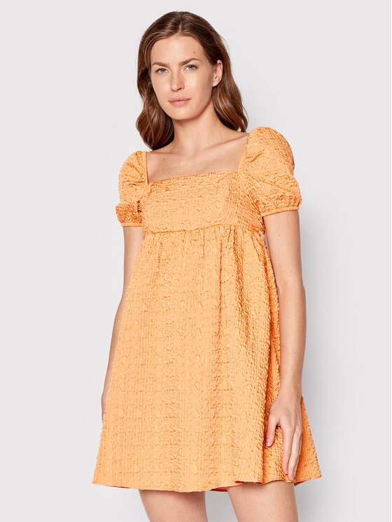Glamorous Vsakodnevna obleka GC0572 Oranžna Regular Fit