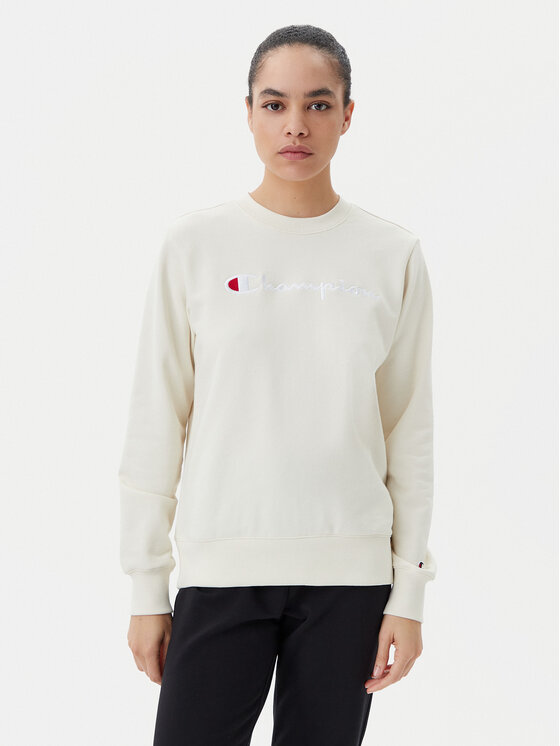 Champion Champion Pulóver 117752 Ekru Regular Fit