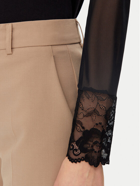 Morgan Morgan Majica 251-TIAMO Crna Slim Fit