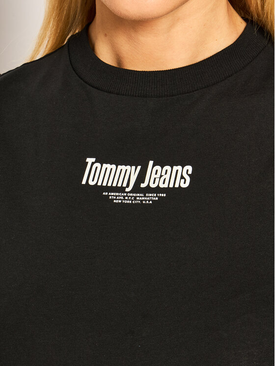 Tommy Jeans Tommy Jeans Glaustinukė DW0DW08253 Juoda Slim Fit
