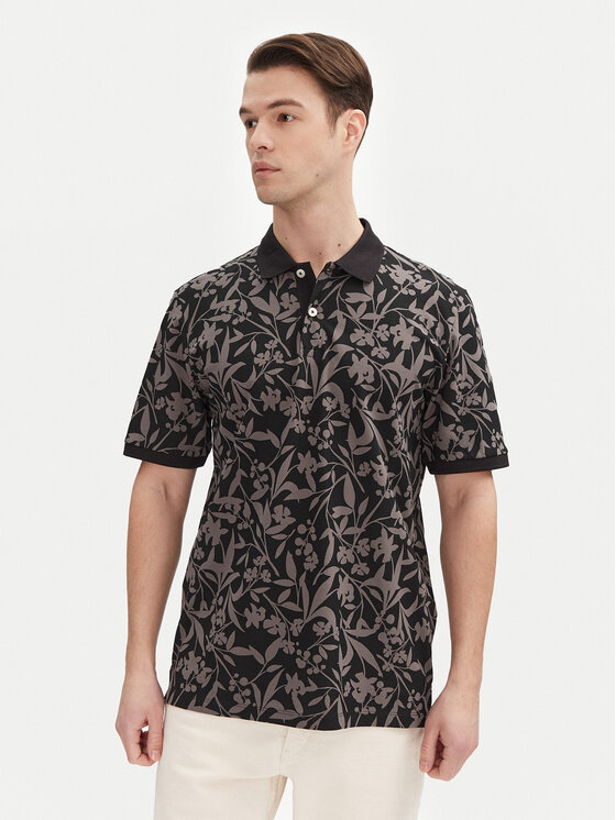 Poloshirt Jack&Jones, Größe L Schwarz Jeff 12269236