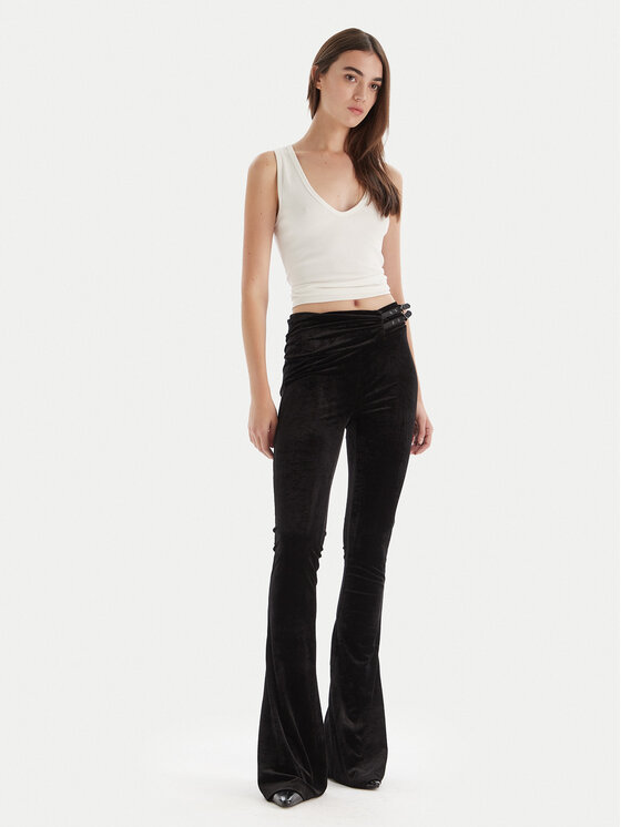 Versace Jeans Couture Versace Jeans Couture Leggings 79HAC322 J0237 Crna Slim Fit