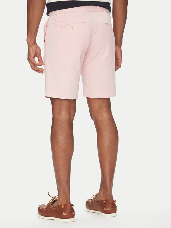 Tommy Hilfiger Tommy Hilfiger Bavlnené šortky Brooklyn MW0MW23563 Ružová Regular Fit