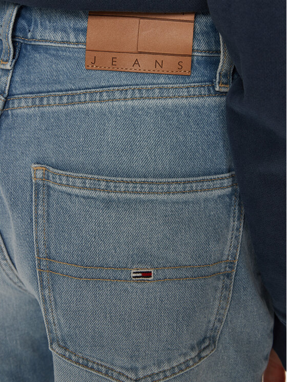 Tommy Jeans Tommy Jeans Traperice Layla DW0DW19581 Plava Straight Fit