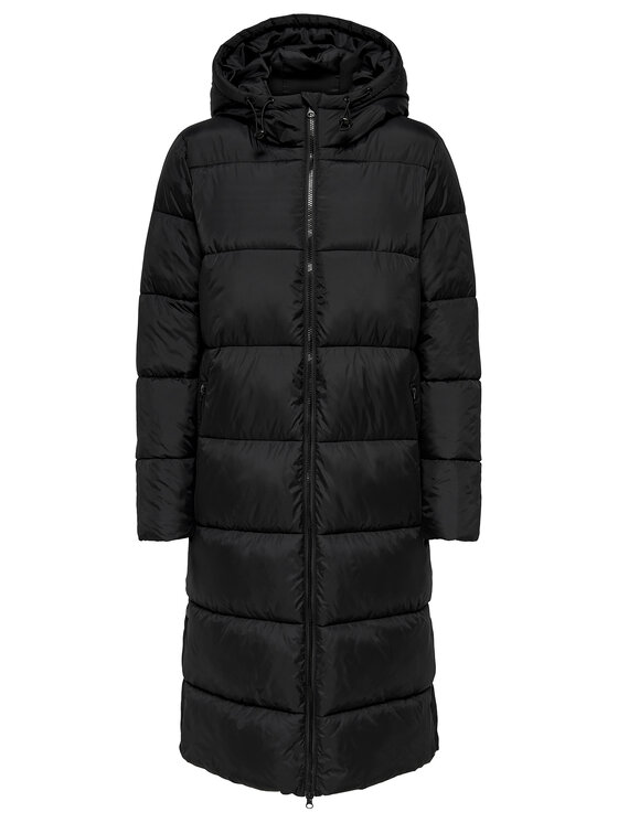 ONLY ONLY Ziemas mētelis Montana 15226559 Melns Relaxed Fit