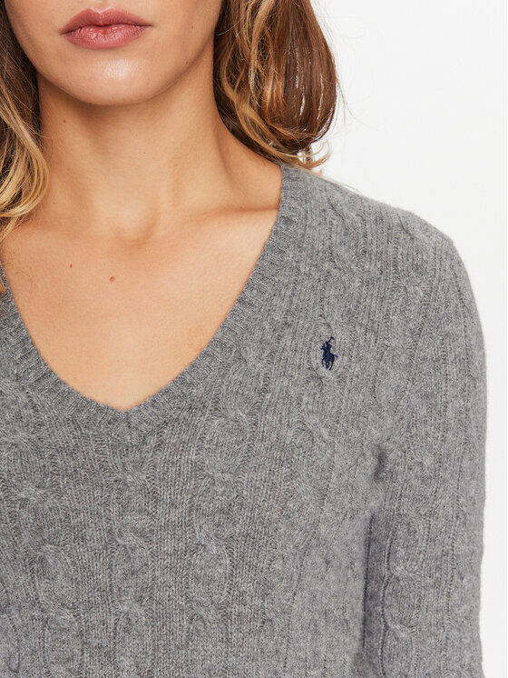 Polo Ralph Lauren Polo Ralph Lauren Džemper 211910422013 Siva Regular Fit