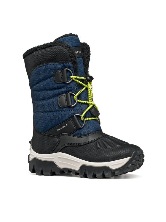 Geox Geox Stivali da neve J Himalaya Boy B Abx J46FRA 0FU50 C0045 D Blu scuro