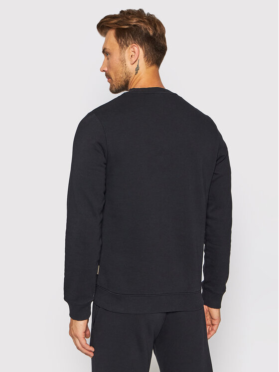 Napapijri Napapijri Μπλούζα Balis NP0A4FQW Μαύρο Regular Fit