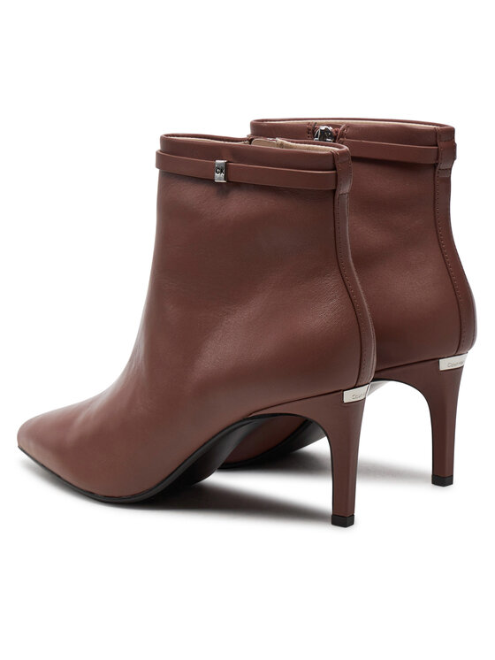 Calvin Klein Calvin Klein Ботильйони HW0HW02172 Коричневий