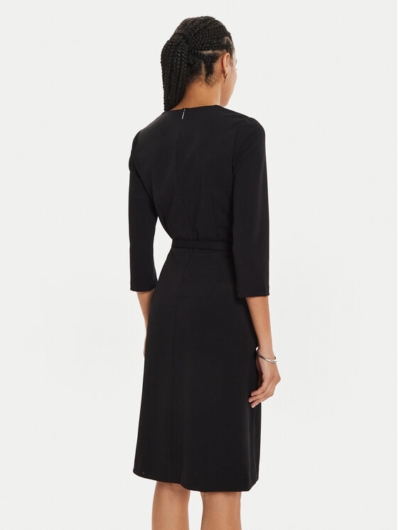 Calvin Klein Calvin Klein Φόρεμα κοκτέιλ K20K207471 Μαύρο Regular Fit