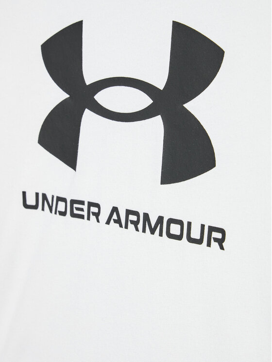 Under Armour Under Armour Тишърт Ua Sportstyle Graphic 1361182 Бял Loose Fit