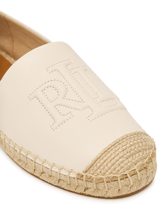 LAUREN RALPH LAUREN LAUREN RALPH LAUREN Espadrilky Cameryn 802P04415004 Biela