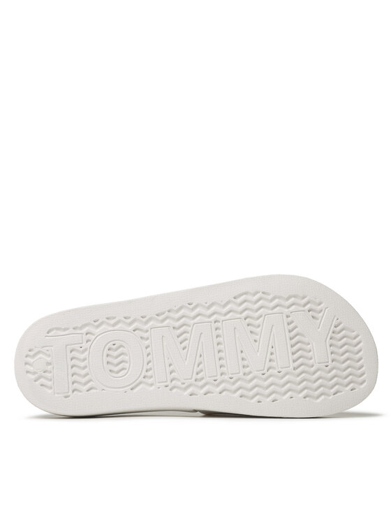 Tommy Jeans Tommy Jeans Şlapi Pool Ess EM0EM01191 Alb