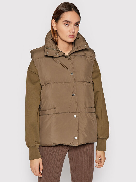 Samsøe Samsøe Samsøe Samsøe Weste Lyra F21400019 Braun Regular Fit