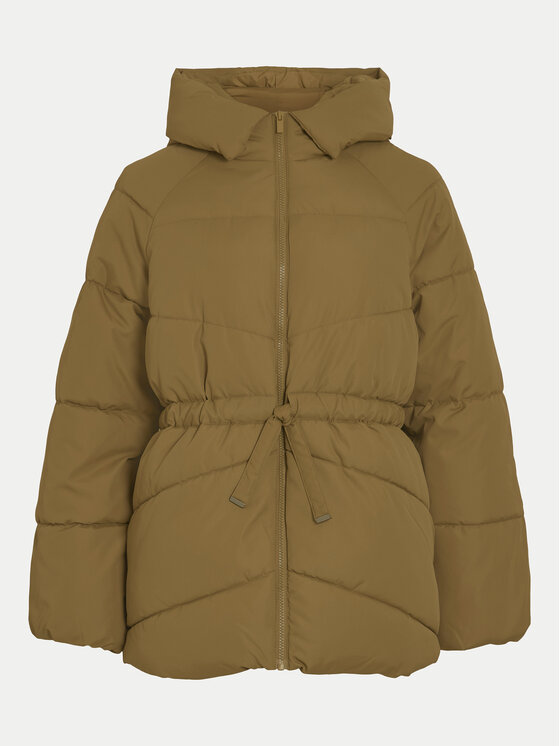 Vila Vila Télikabát Bumble 14098374 Barna Loose Fit