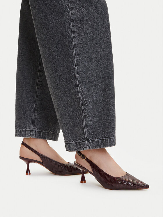 JENNY JENNY Sandaalid CEO-CD24013-6 Bordoopunane