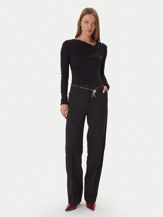 Patrizia Pepe Patrizia Pepe Блуза 2M4479/J337-K103 Черен Regular Fit