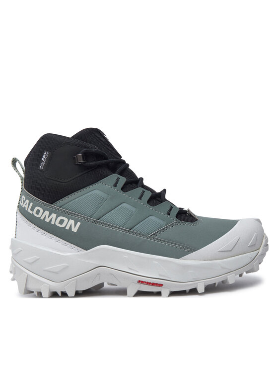 Salomon Trekking čevlji Crosstrak Waterproof L47570400 Zelena