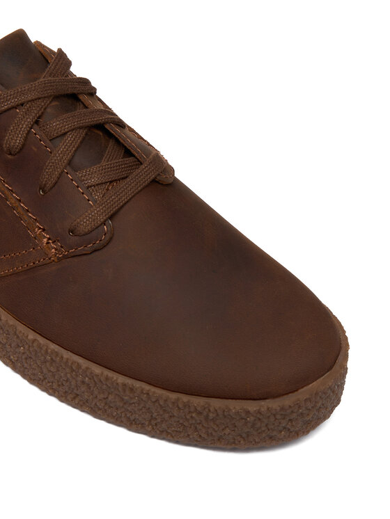 Clarks Clarks Sneakersy StreethillLace 26183418 Hnedá