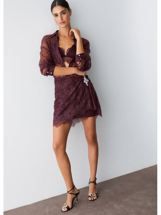 Liu Jo Liu Jo Top PA6063J4961X0744 Brązowy Regular Fit