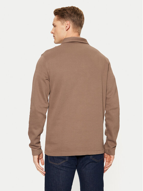 Selected Homme Selected Homme Polo majica 16095710 Rjava Regular Fit