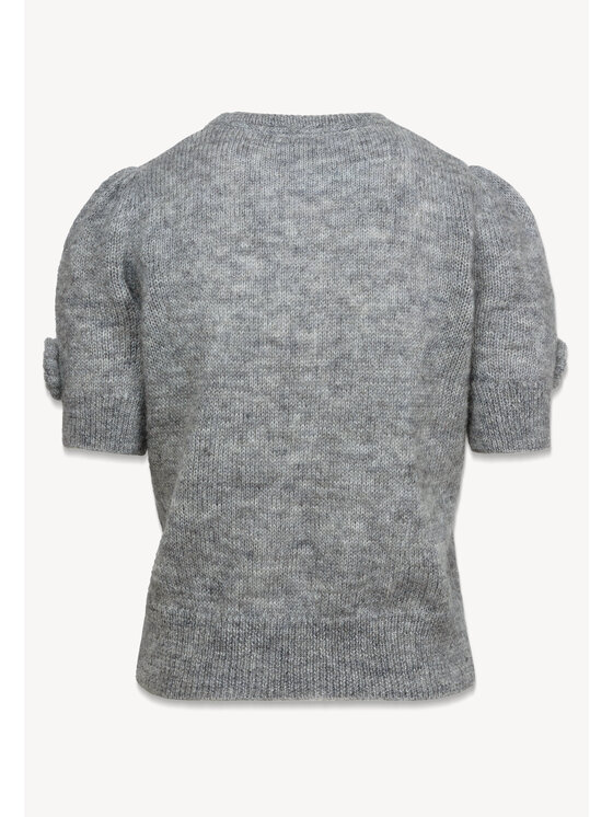 BIZUU BIZUU Sweter ADRIS Szary Standard Fit